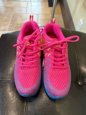 Women’s Hot Pink Athletic Sneakers